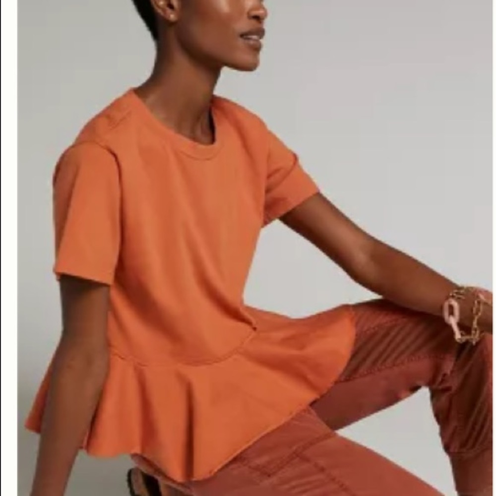 Anthropologie Peplum Top